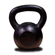 Capetan® 4Kg Vas Kettlebell fekete festéssel