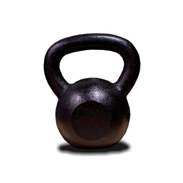 Capetan® 4Kg Vas Kettlebell fekete festéssel