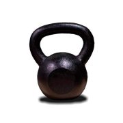   Capetan® 20Kg Vas Kettlebell Fekete Festéssel - Harang Súly 20Kg