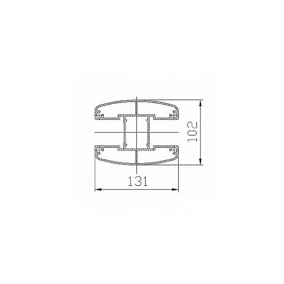 Benz Champion verseny röplabda állvány függesztő oldal DVV1 131x102mm eloxált