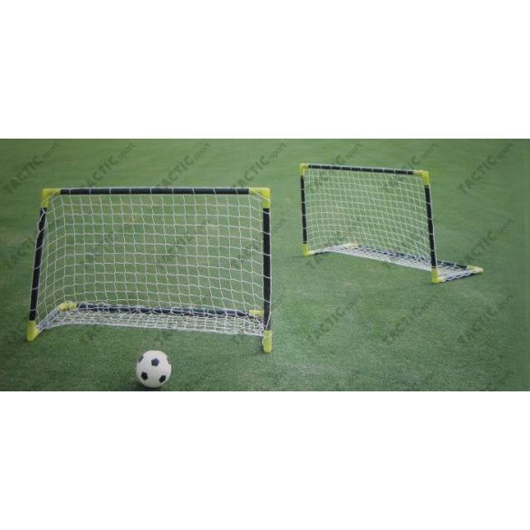 Mini Football kapu szett (PVC) 2 darab műanyag focikapu hordozható