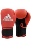 Adidas Hybrid 25 boxkesztyű 10 uncia, piros szintetikus bör zsákoló