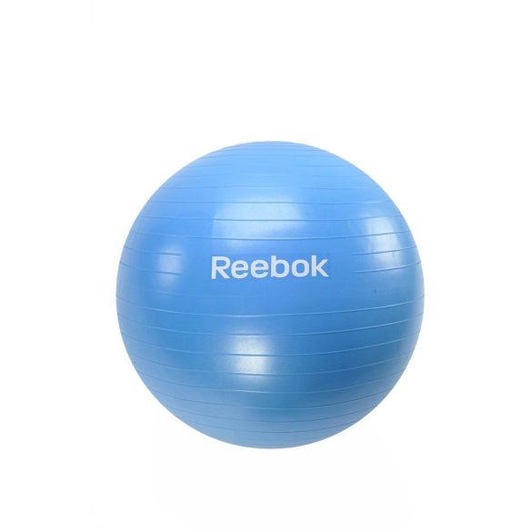 Reebok 65cm gimnasztika labda Cián színben ajándék DVD-vel