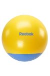 Reebok 65cm átm. sárga-cián színű kéttónusú gimnasztikai labda (fitball)+ DVD