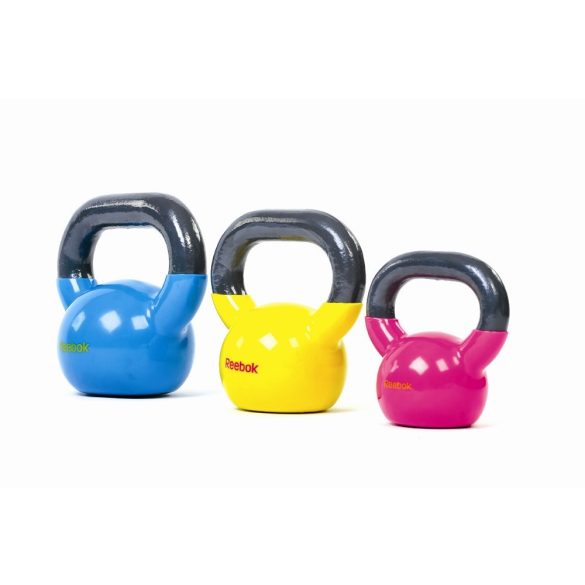 Reebok 2,5Kg magenta színű gumi bevonattal ellátott kettlebell