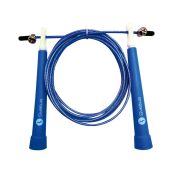 Speedrope ugrókötél Sveltus kék 3m, pvc bevonatos fémkábel, 3m hosszú