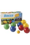 Boccia /petanque fa játékkészlet 8 db 8 cm átmérőjű golyóval