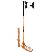 Floorball ütő grippes junior Splash narancs 80/91 cm nyéllel -