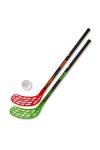 Floorball junior szzett Real 2 ütő 1 labda 70cm nxél/84cm