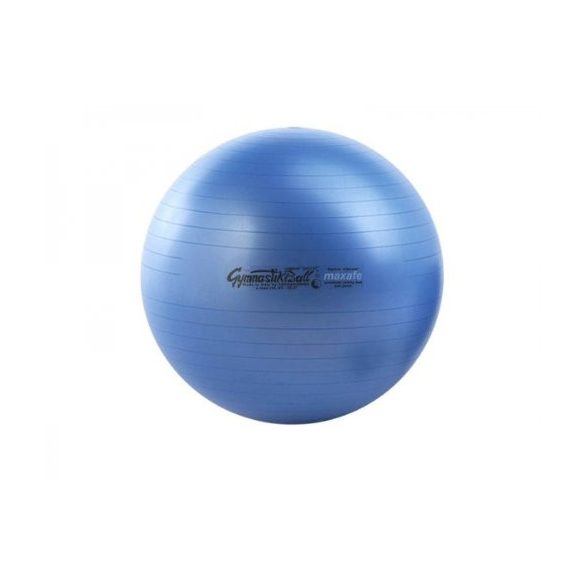 Fitball gimnasztika labda maxafe, 65 cm - KÉK, ABS biztonsági