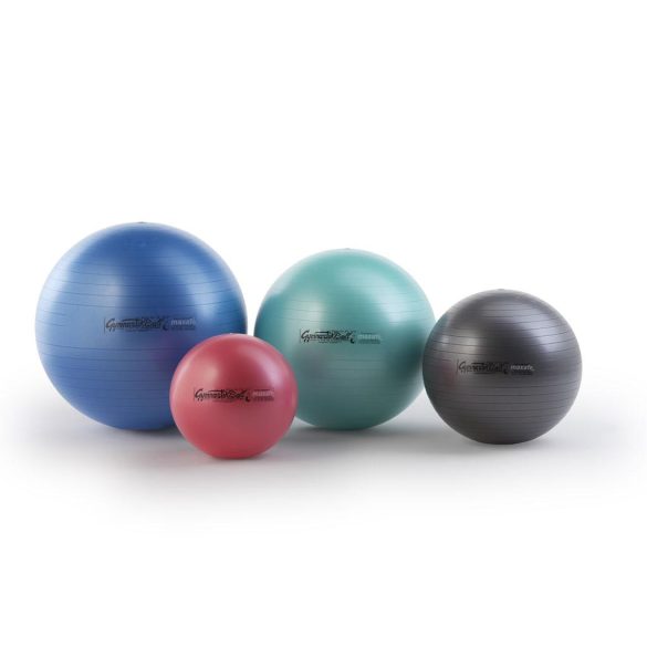 Fitball gimnasztika labda maxafe, 65 cm - KÉK, ABS biztonsági