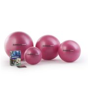 Fitball gimnasztika labda maxafe, 65 cm - pink, ABS biztonsági