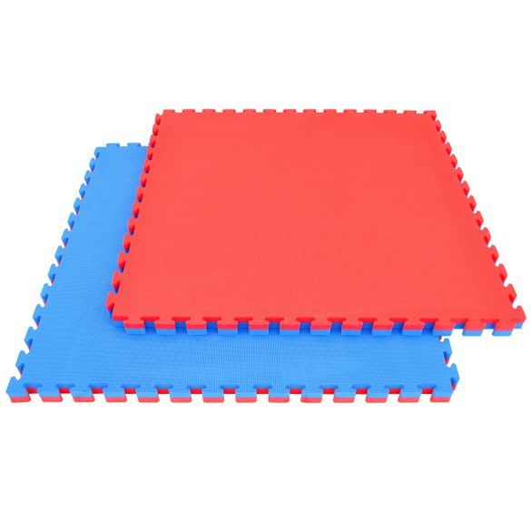 Capetan® Floor Line 100x100x3 cm Piros / Kék Puzzle Tatami