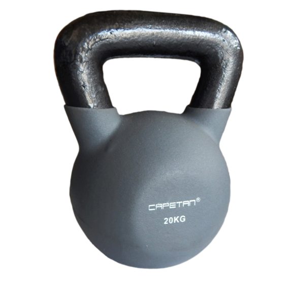 Capetan® Neoprén bevonatos 20Kg kettlebell egyenes fogantyúval