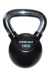 Capetan® Professional Line 12Kg Chromozott nyelű gumival bevont acél kettlebell