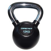   Capetan® Professional Line 12Kg Chromozott nyelű gumival bevont acél kettlebell