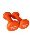 Capetan® Neoprene bevonatú 2x0,75Kg egykezes kézisúlyzó pár - neoprén bevonatú